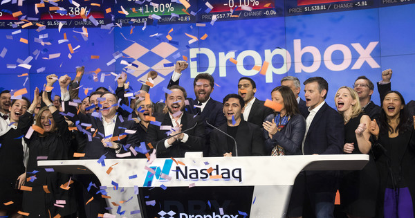 سهم Dropbox